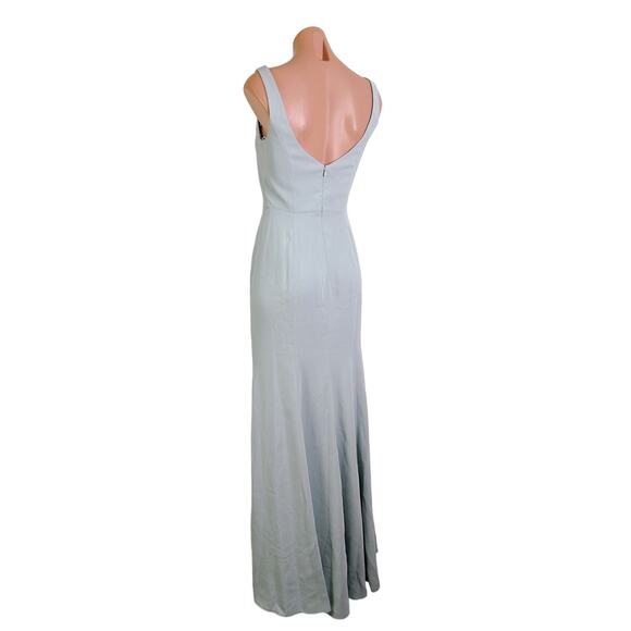 Bella Bridesmaids BB136 Square Neck Maxi Dress Alternate Rachel Green Friends 0 - Picture 9 of 12